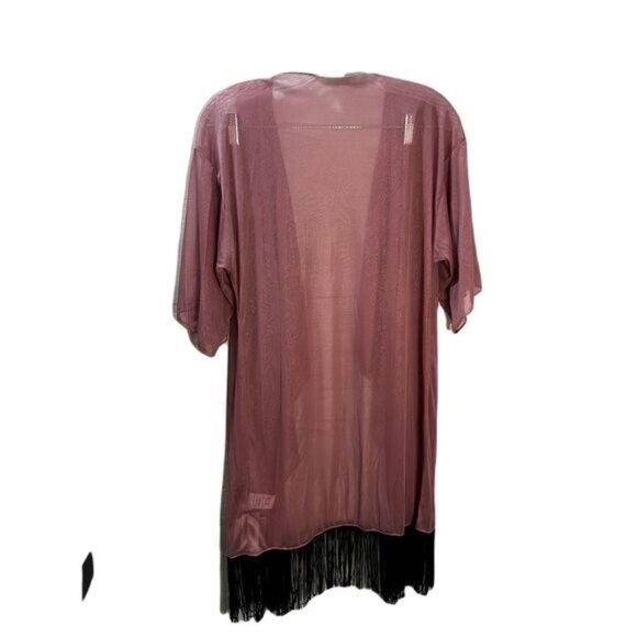 NEW Fringe Kimono Swimsuit Cover‎ Up Small - Picture 2 of 3